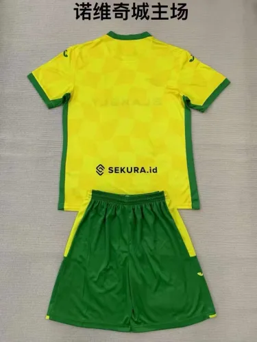 24/25 Norwich City Home Kid Kit