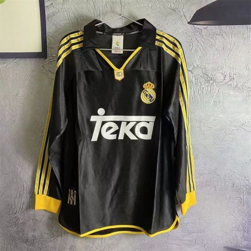 Retro 99/00 Real Madrid Away Long Sleeve