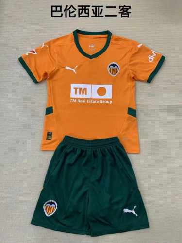 24/25 Valencia Third Away Kids Kit