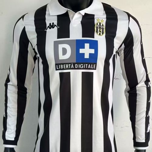 99/00 Retro Juventus Home long sleeve