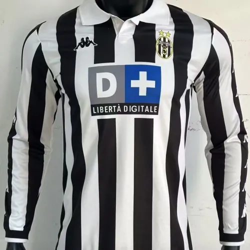 99/00 Retro Juventus Home long sleeve