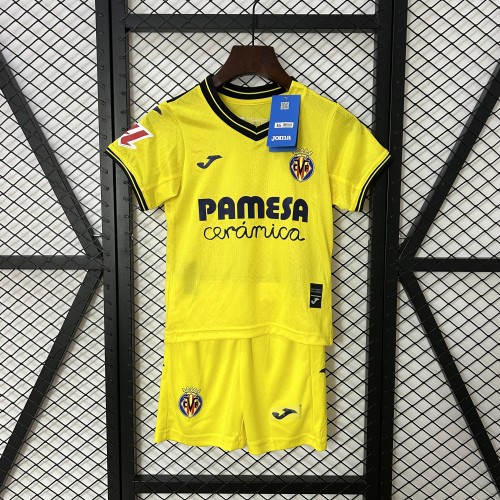 24/25 Villarreal Home Kids Kit