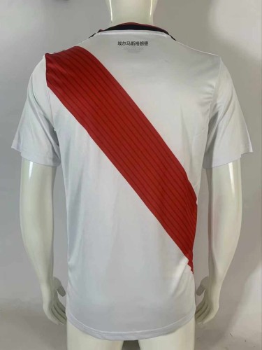 Retro 18/19 River plate home soccer jersey