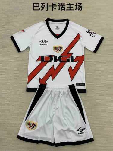 24/25 Rayo Vallecano Home Adult Uniform