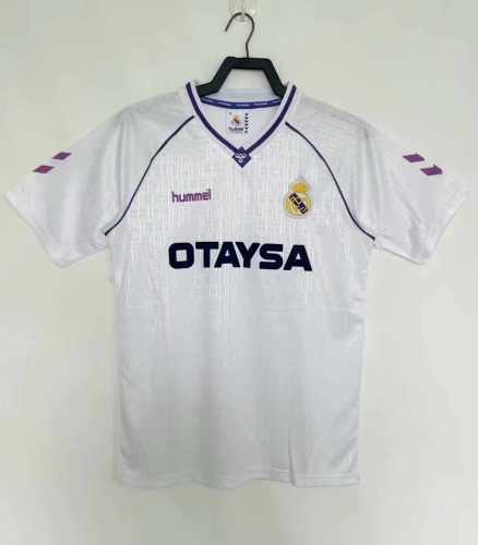 Retro 90/92 Real Madrid Home Jersey