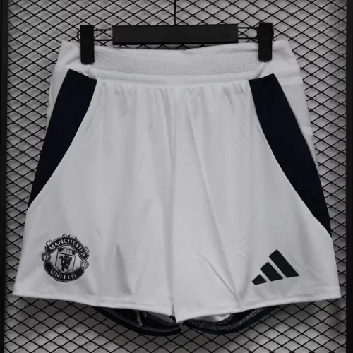 24/25 Manchester United white Shorts player