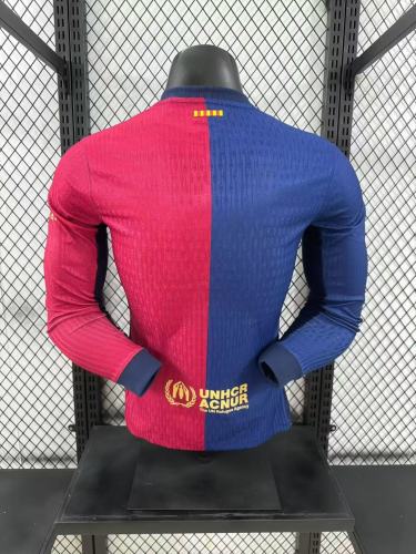 24/25 Barcelona Long Sleeve Jersey | Player Version