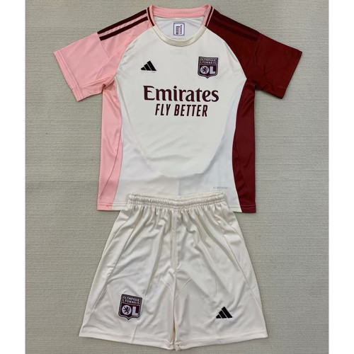 24/25 Lyonnais Third  Away Kids Kit
