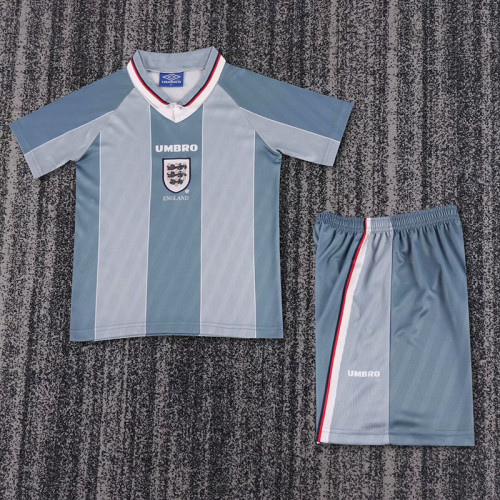 Retro 1996 England Away  Kids Kit