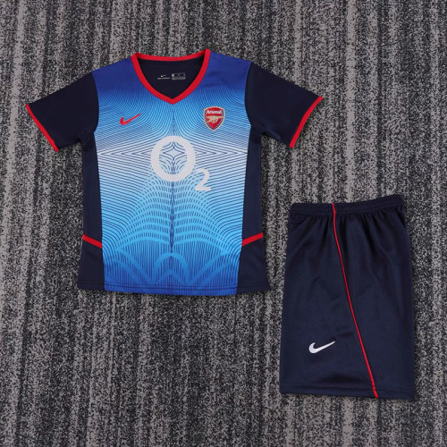 Retro 2002/03 Arsenal Away Kids Kit