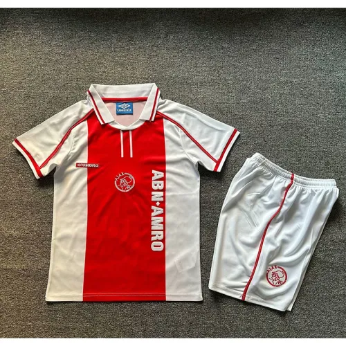 Retro 1998 /1999 Ajax Home Champions League Edition Kids kit