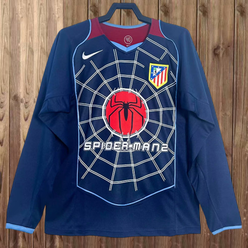 Retro Atletico Madrid 2004/05 Away Long sleeve Jersey