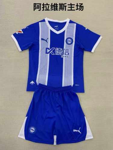 24/25 Deportivo Alaves Home Adult Uniform