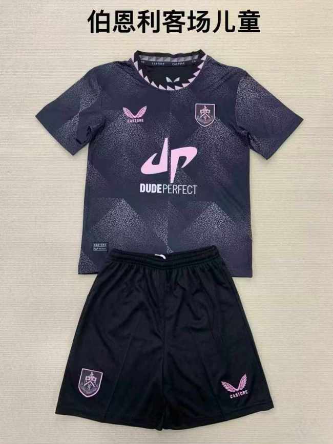 24/25 Burnley Away Kids Kit