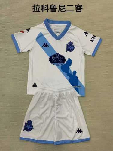 24/25 Deportivo La Coruna Third Away Kids Kit