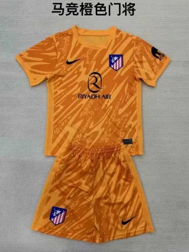 24/25 Atletico Madrid Goalkeeper Adult Uniform-Orange