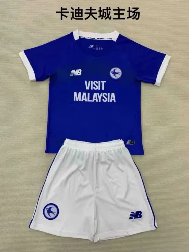 24/25 Cardiff City Home Kids Kit
