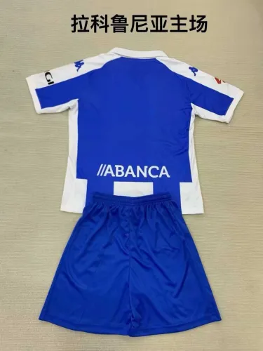24/25 Deportivo La Coruna Home Adult Uniform