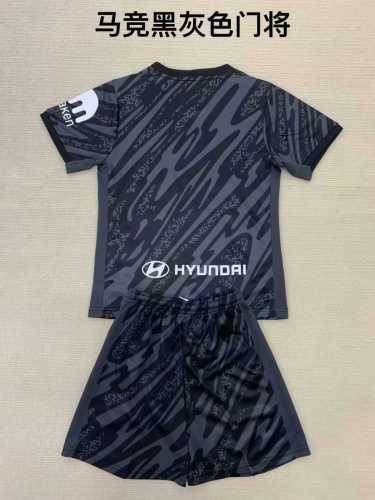 24/25 Atletico Madrid Goalkeeper Kids Kit-Gray