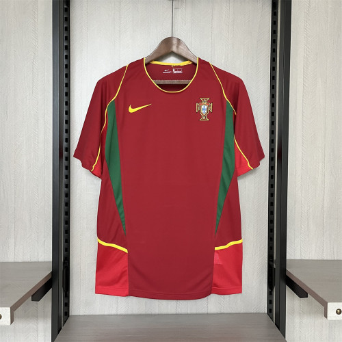 Retro 2002 Portugal Home Jersey