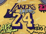 Lakers Graffiti Basketball Jersey