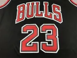 Bulls black basketball jersey