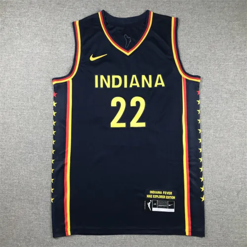 Indiana Fever 22 Dark Blue Basketball Jersey