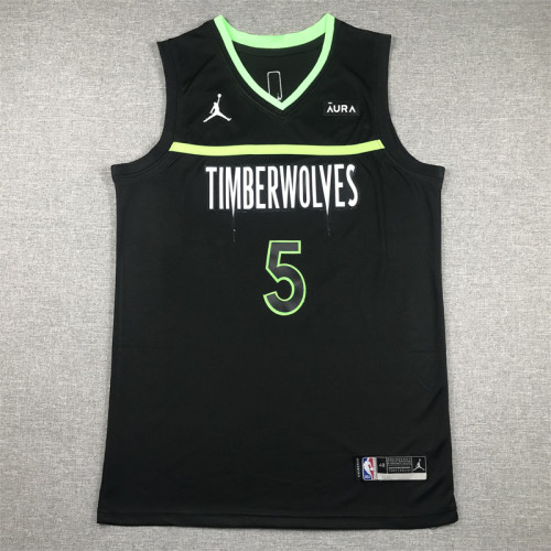 Timberwolves 5 Announcement Edition Basketball Jersey