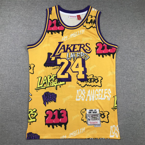 Lakers Graffiti Basketball Jersey