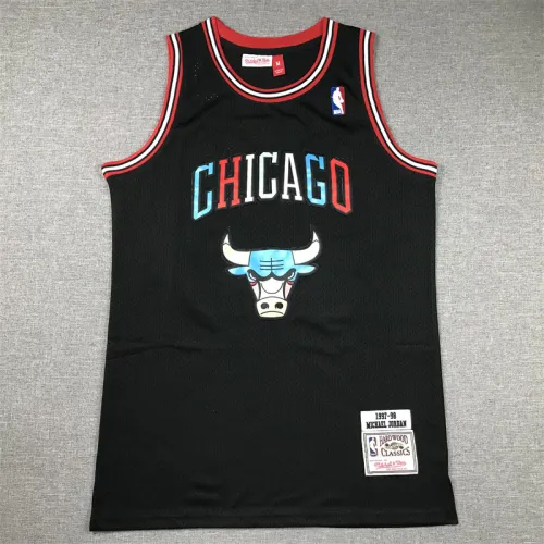 Bulls 23 Colorful Basketball Jersey