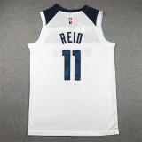 Timberwolves 5 White Basketball Jersey