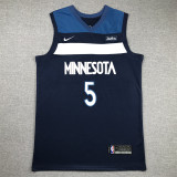 Timberwolves Blue Basketball Jersey