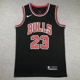 Bulls black basketball jersey