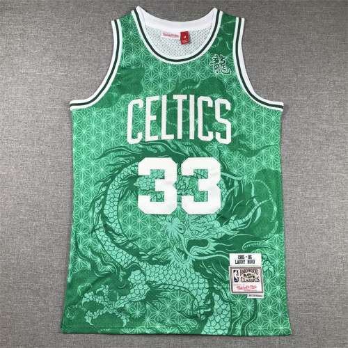 Celtics 33 Year of the Dragon Basketball Jersey