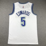 Timberwolves Classic White Basketball Jersey
