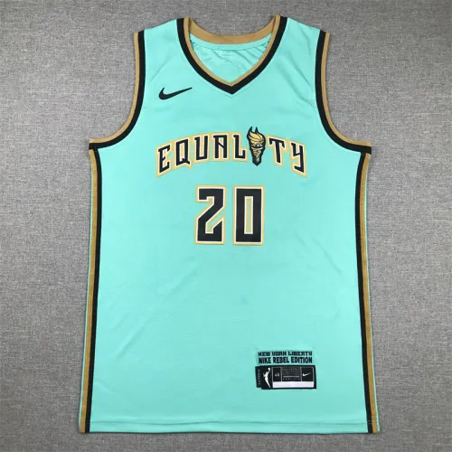 New York Liberty 20 Green Basketball Jersey