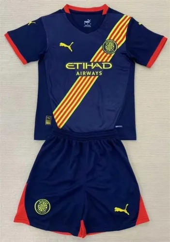 24/25 Girona Away Kids Kit