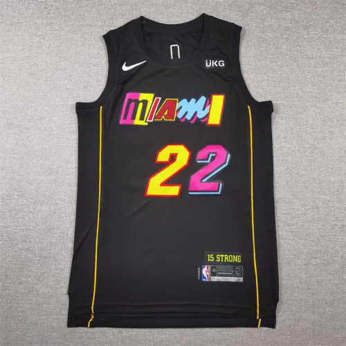 HEAT 22 Black City Edition Basketball Jersey