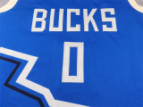 Bucks Blue City Edition Basketball Jersey