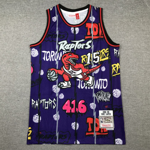 Raptors 15 Graffiti Basketball Jersey
