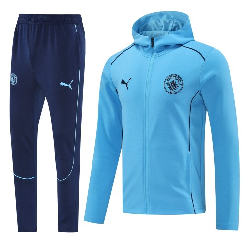 24/25 Manchester City Hoodie Training Set