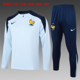 24/25 France Kids Tracksuits