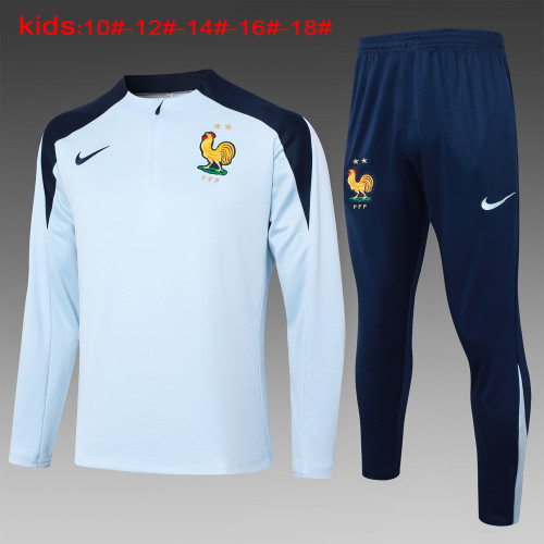 24/25 France Kids Tracksuits
