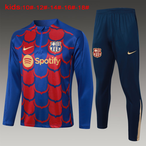24/25 Barcelona Kids Tracksuits