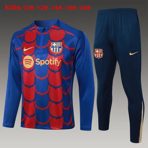 24/25 Barcelona Kids Tracksuits