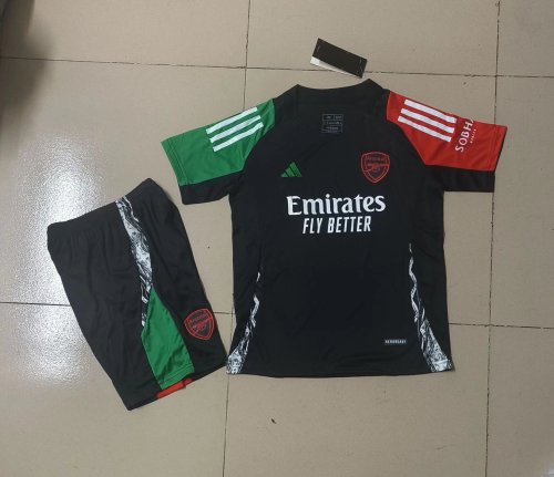 24/25 Arsenal Black Kids Kit