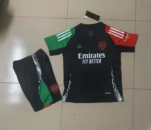 24/25 Arsenal Black Kids Kit