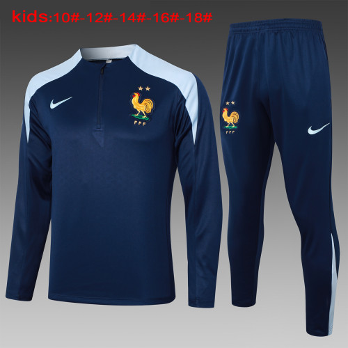 24/25 France Kids Tracksuits