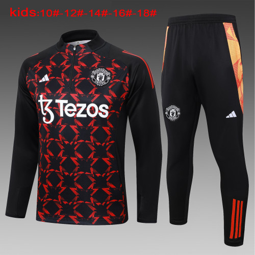 24/25 Manchester United Kids Tracksuits