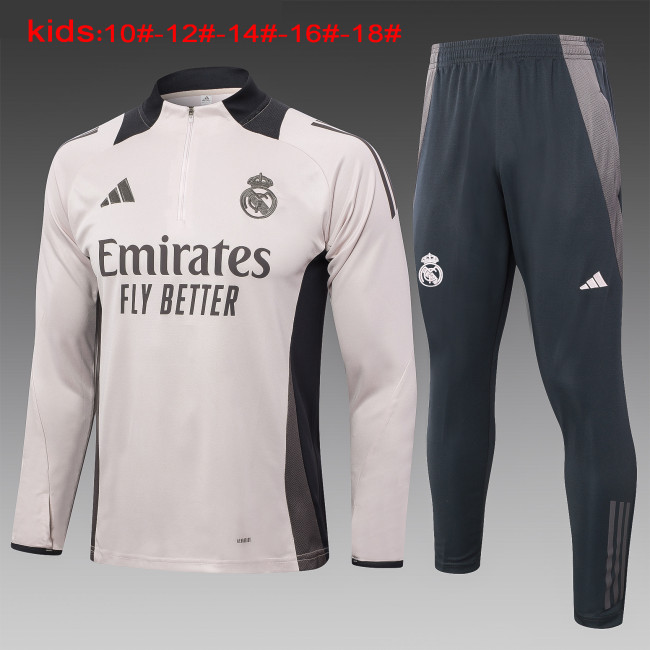 24/25 Real Madrid Kids Tracksuits